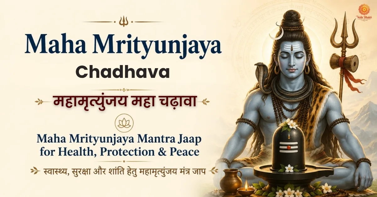 Powerful Healing & Protection Mahamrityunjay Jaap Ritual Maha Chadhava