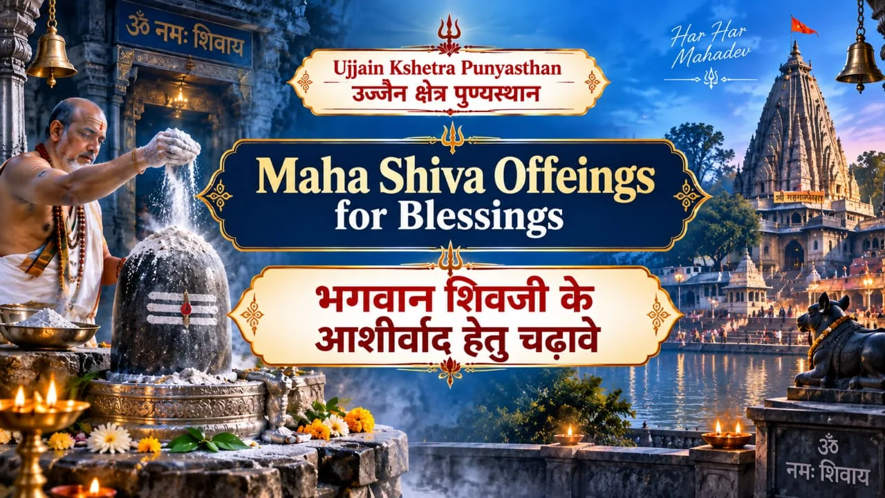 Mahakal Mahadev Offerings for Protection from Untimely Death, Fear, Accidents & Diseases