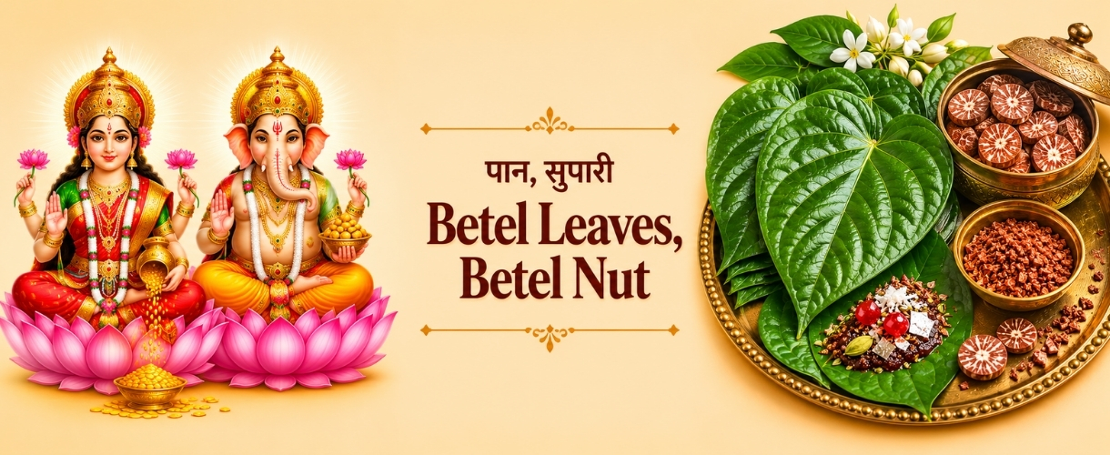 पान के पत्ते और सुपारी