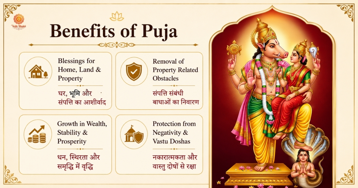 Shri Varaha and Bhu Varahi Maha Puja To Fulfill the Dream of Owning Your Own House thumbnail 5