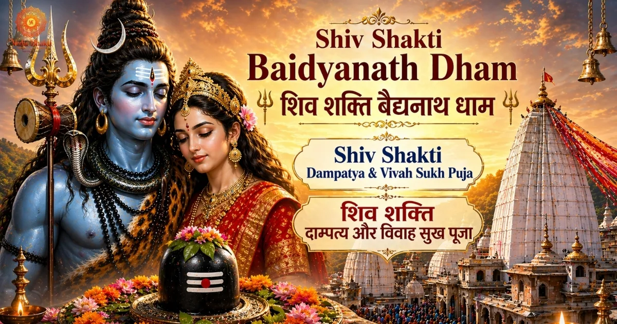 Shiv Shakti Dampatya & Vivah Sukh Puja to get Love and Happy Married Life