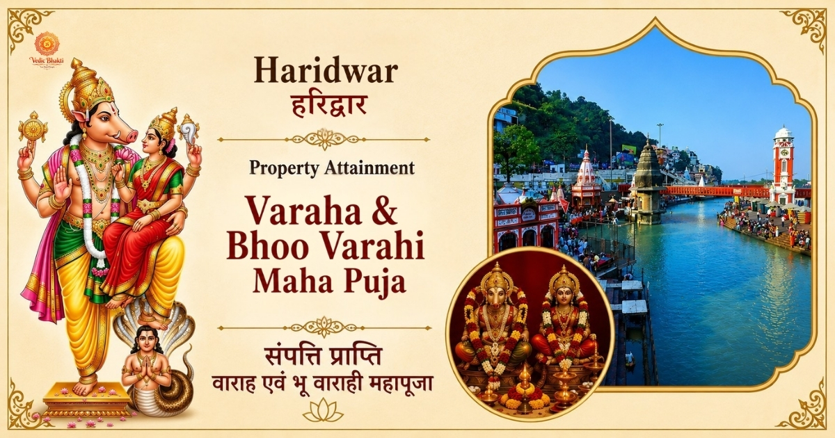 Shri Varaha and Bhu Varahi Maha Puja To Fulfill the Dream of Owning Your Own House thumbnail 1